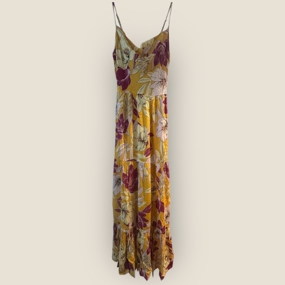 B.O.G Collective Dress Bold Yellow and Purple Cowl Neck XS - Picture 1 of 5
